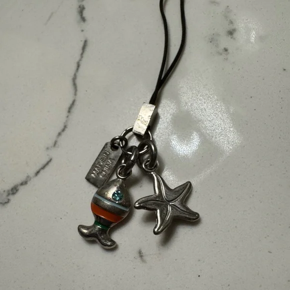 Y2K Vintage Coach Star Fish Phone Charm - Picture 3 of 5